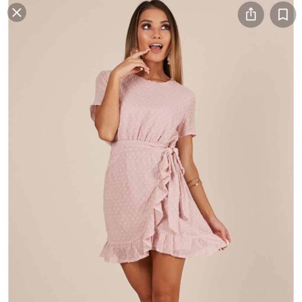 Showpo  perfect solution dress in blush